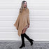 Mid-length fashionable cape shawl bat shirt - ROUTINE FASHION